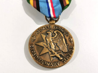 U.S. Armed Forces Expeditionary Service medal. Unused