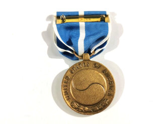 U.S. Korean service medal, in 1985 dated box