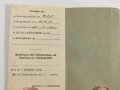 1.Weltkrieg Schießbuch eines Angehörigen Leib Grenadier Regiment 8, Schießjahr 1915