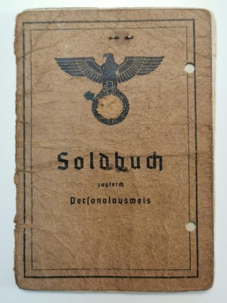 15. Panzerdivision des Afrikakorps, Urkundengruppe und Soldbuch