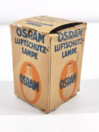 Osram Luftschutz Lampe " Blaulicht Glühlampe...