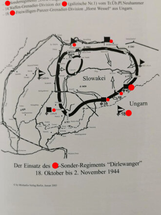 Die SS-Sturmbrigade "Dirlewanger", vom Warschauer Aufstand bis zum Kessel von Halbe,133 Seiten, 15,7 x 21,7 cm, gebraucht