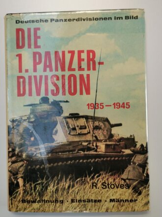 Die 1. Panzer-Division 1935 - 1945, 200 Seiten, 17,7 x 25 cm, gebraucht