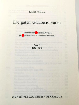 Die guten Glaubens waren Teil 2, Friedrich Husemann, 703 Seiten, 15 x 22 cm, gebraucht