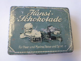 Blechdose Hansi Schokolade für Heer und Marine