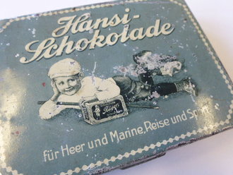 Blechdose Hansi Schokolade für Heer und Marine