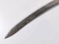 Frankreich, Säbel für Sappeure ohne Scheide, keine Markierungen, ungereinigtes Stück, Gesamtlänge 83,5 cm ,Klingenbreite3,6 cm, Klingenstärke 3mm,