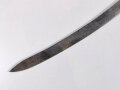 Frankreich, Säbel für Sappeure ohne Scheide, keine Markierungen, ungereinigtes Stück, Gesamtlänge 83,5 cm ,Klingenbreite3,6 cm, Klingenstärke 3mm,