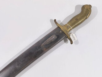Baden, Artillerie-Faschinenmesser  Modell 1854 mit...