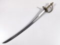 Preussen, Grenadiersäbel Modell 1816 ,  ohne Scheide,Truppenstempel,  Klinge mit FRW markiert, Klingenrücken gestempelt 1831, Griffstück noch nicht aus einem Stück gegossen  wie beim späteren Modell 1816