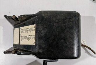 Tischfernsprecher 38 der Wehrmacht datiert 1941. Funktion nicht geprüft