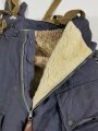 Luftwaffe, blaue Hose für fliegendes Personal, sogenannte "Kanalhose" Leicht getragenes Stück in sehr gutem Gesamtzustand
