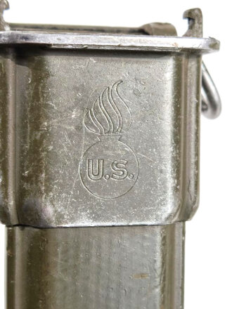 U.S. 2.Weltkrieg, Seitengewehr für M1 Garant, Hersteller "UFH " für Union Fork & Hoe Co.