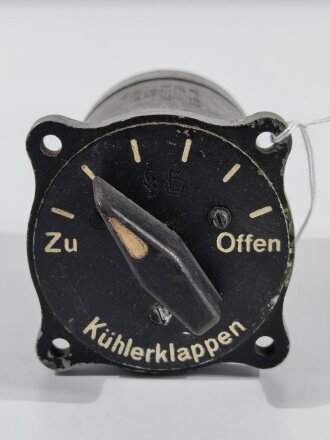 Luftwaffe , Kühlerklappen Handschalter. Fl E6313-01,...