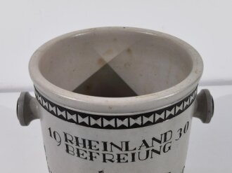 Rheinland Befreiung 1930, dekorativer Sektkühler aus...