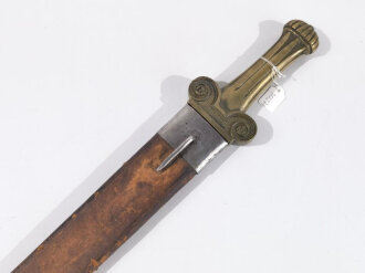 Kurzschwert römische Form, vermutlich Frankreich Anfang 19.Jahrhundert, Klinge beschliffen