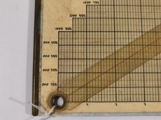 Luftwaffe, Wegzeittafel Plath , Fl 23815. gebraucht, guter Zustand, ungereinigt