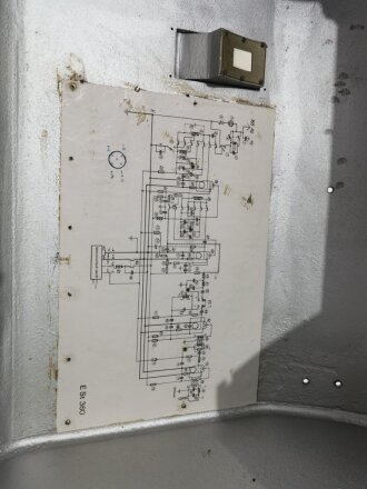 Kriegsmarine, Allwellenempfänger Lorenz EO 509. Optisch einwandfrei, Originallack, Funktion nicht geprüft