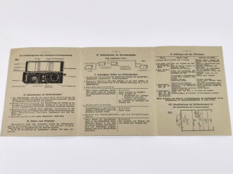 Ausbildungstafeln für das Nachrichtenwesen " V Feldfernsprecher 33 und Amtsanschliesser 33""