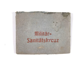 Hessen, Militär Sanitätskreuz 1914, Kriegsmetall, mit defekter Tüte