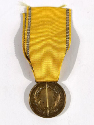 Baden Gedächtnismedaille für 1849 am Band