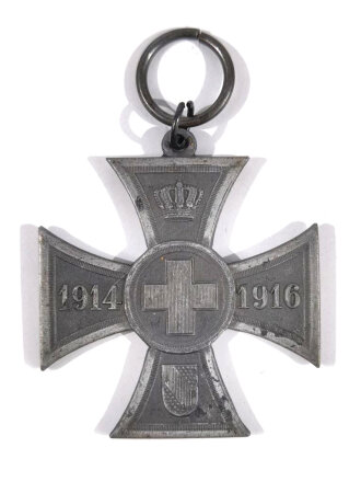 Baden, Kreuz für freiwillige Kriegshilfe 1914 - 1916...