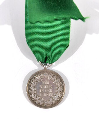 Sachsen Königreich Medaille für "Treue in der Arbeit" König Friedrich August