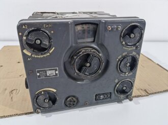 Luftwaffe Zielflugempfänger Peilempfänger EZ6, Ln 26582.  Originallack,  Gehäuse fehlt, Funktion nicht geprüft