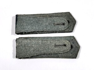Heer, Paar frühe Schulterklappen eines Angehörigen im Infanterie Regiment 35, recht lange Ausführung 12,5cm