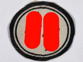 Waffen SS, Sporthemdabzeichen, Durchmesser 9,2 cm, mit RZM Etikett