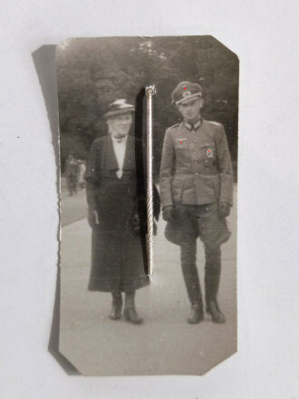 Deutschland nach 1945, Miniatur eines Angehörigen der Wehrmacht nach dem Ordensgesetz von 1957,  mit seltenem Lapplandschild, Größe 9 mm