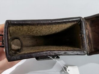 1.Weltkrieg, Tasche zum Kopffernhörer, datiert 1916
