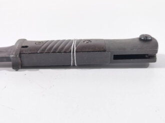 Seitengewehr M84/98  für K98 der Wehrmach, getragenes Stück