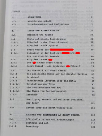 "Horst Wessel - Untersuchung einer Legende",...