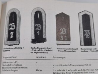 "Die Deutsche Wehrmacht, Uniformierung und Ausrüstung 1933-45" Band 1: Das Heer, 598 Seiten, gebraucht