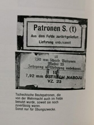 "Die Militärpatronen Kaliber 7,9 mm - ihre Vorläufer und Abarten, 314 Seiten, 20,5 x 27,5 cm, gebraucht