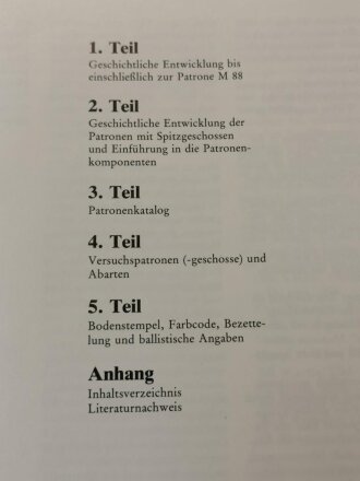 "Die Militärpatronen Kaliber 7,9 mm - ihre Vorläufer und Abarten, 314 Seiten, 20,5 x 27,5 cm, gebraucht