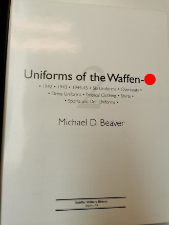 "Uniforms of the Waffen-SS"...