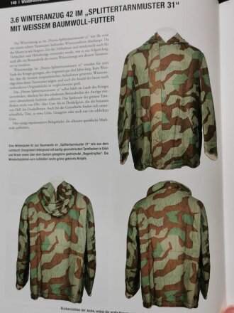 "Winteruniformen der deutschen Armee" Heer, Luftwaffe, Waffen-SS, 448 Seiten, über DIN A4, gebraucht