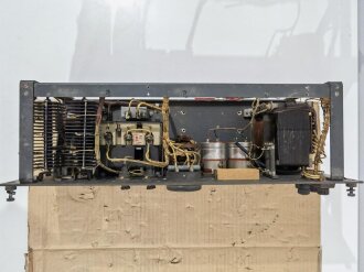 Fernschreiber / Hellschreiber Anschlussgerät, Stromversorgung.  Originallack, Funktiuon nicht geprüft