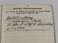 Luftschutz Dienstbuch zugleich Personalausweis eines Angehörigen des Sicherheits- und Hilfsdienst oder Luftschutzwarendienst aus Neuss, datiert 1941