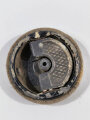 Einstellknopf Leichtmetall für Funkgerät der Luftwaffe. Originallack, Durchmesser ohne Filz 45mm