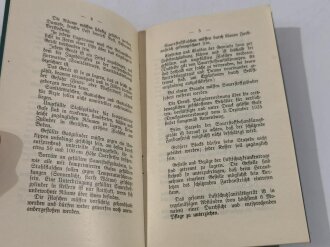 L.Dv.771, Richtlinien über Lagerung und Pflege des Luftschutzsanitätsgeräts, Ausgabe 1937, 14 Seiten, A6