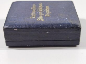 Etui " Luftwaffen Fliegerschützen Abzeichen"  Gebraucht