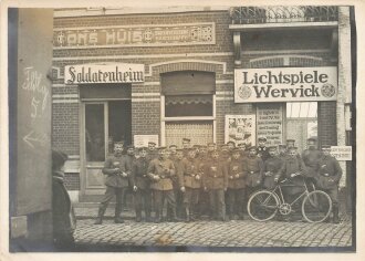 1.Weltkrieg Frankreich / Belgien, aus dem Nachlass des Reservist Geier, Angehöriger Feldlazarett 9, Wervick ( Flandern )