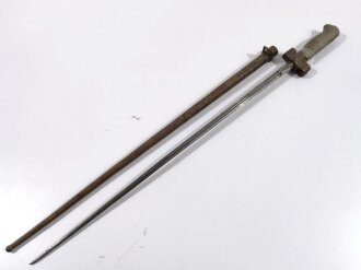 Frankreich, Bajonett Epee M1886, ungereinigtes Stück aus Speicherfund