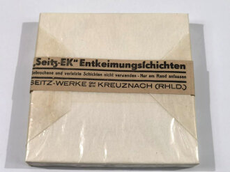 Ein Pack "Entkeimungsschichten" für dasTornisterfiltergerät der Wehrmacht