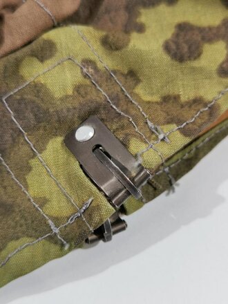Stahlhelm Tarnbezug Waffen SS, Einzelstück aus Sammlungsauflösung
