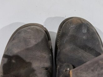 U.S. Army WWII, Boots, Service, Combat.Uncleaned as found in barn