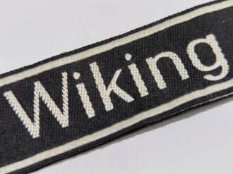 Waffen SS Ärmelband "Wiking", REPRODUKTION aus Sammlungsauflösung
